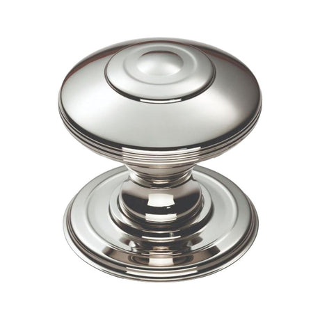 This is an image of a FTD - Anderson Knob 32mm - Polished Nickel that is availble to order from T.H Wiggans Architectural Ironmongery in Kendal in Kendal.