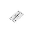 This is an image of a FTD - 64 x 35mm Cabinet Hinge - Polished Chrome that is availble to order from T.H Wiggans Architectural Ironmongery in in Kendal.