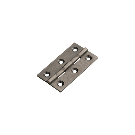 This is an image of a FTD - 64 x 35mm Cabinet Hinge - Pewter that is availble to order from T.H Wiggans Architectural Ironmongery in in Kendal.
