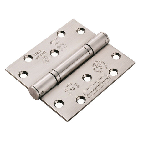 This is an image of a Eurospec - Enduromax Grade 13 Thrust Bearing Hinge - Satin Stainless Steel that is availble to order from T.H Wiggans Architectural Ironmongery in in Kendal.