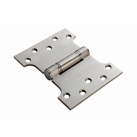 This is an image of a Eurospec - Enduromax Grade 13 Parliament Hinge - Satin Stainless Steel that is availble to order from T.H Wiggans Architectural Ironmongery in in Kendal.