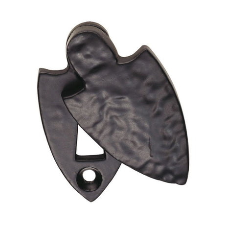 This is an image of Ludlow - Shield Covered Escutcheon - Black Antique available to order from T.H Wiggans Architectural Ironmongery in Kendal, quick delivery and discounted prices.