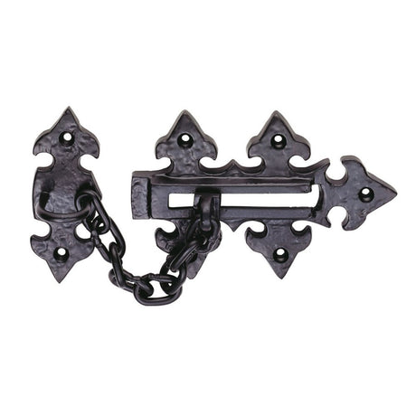 This is an image of Ludlow - Door Chain - Black Antique available to order from T.H Wiggans Architectural Ironmongery in Kendal, quick delivery and discounted prices.