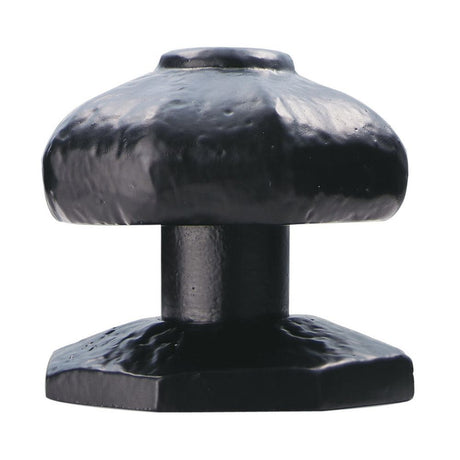 This is an image of Ludlow - Octagonal Centre Door Knob - Black Antique available to order from T.H Wiggans Architectural Ironmongery in Kendal, quick delivery and discounted prices.
