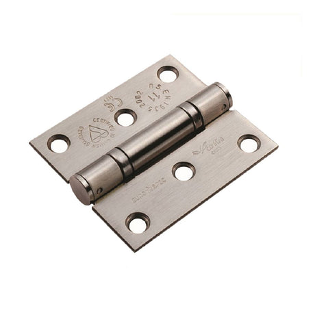 This is an image of a Eurospec - Enduro Grade 11 Ball Bearing Hinge - Satin Stainless Steel that is availble to order from T.H Wiggans Architectural Ironmongery in in Kendal.