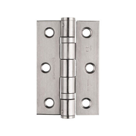 This is an image of a Eurospec - Grade 7 Ball Bearing Hinge - Satin Stainless Steel that is availble to order from T.H Wiggans Architectural Ironmongery in in Kendal.