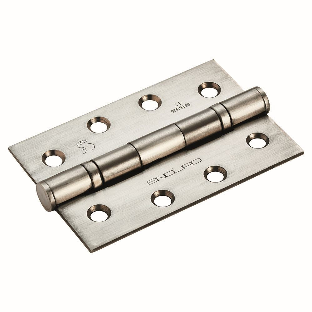 This is an image of a Eurospec - Grade 11 Ball Bearing Hinge - Satin Stainless Steel that is availble to order from T.H Wiggans Architectural Ironmongery in in Kendal.