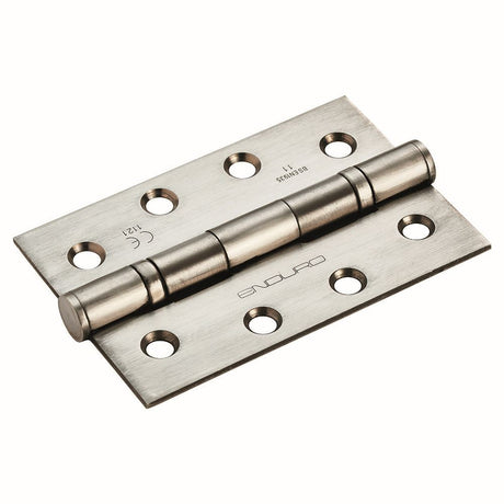 This is an image of a Eurospec - Grade 11 Ball Bearing Hinge - Satin Stainless Steel that is availble to order from T.H Wiggans Architectural Ironmongery in in Kendal.