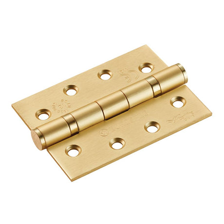 This is an image of a Eurospec - Grade 13 Ball Bearing P Hinge Square - SB that is availble to order from T.H Wiggans Architectural Ironmongery in in Kendal.