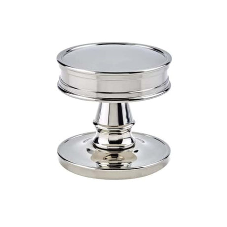 This is an image of Burlington - Berkeley Mortice knob - Polished Nickel available to order from T.H Wiggans Architectural Ironmongery in Kendal, quick delivery and discounted prices.