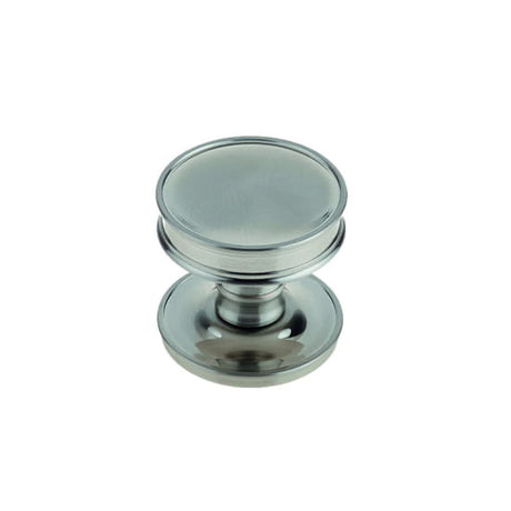 This is an image of Burlington - Berkeley Mortice knob - Satin Nickel available to order from T.H Wiggans Architectural Ironmongery in Kendal, quick delivery and discounted prices.