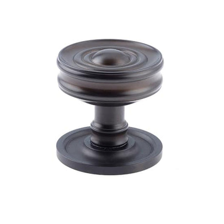 This is an image of Burlington - Bloomury Mortice knob - Dark Bronze available to order from T.H Wiggans Architectural Ironmongery in Kendal, quick delivery and discounted prices.