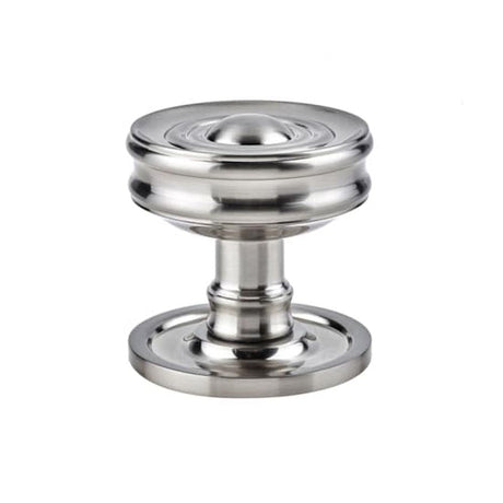 This is an image of Burlington - Bloomury Mortice knob - Satin Nickel available to order from T.H Wiggans Architectural Ironmongery in Kendal, quick delivery and discounted prices.