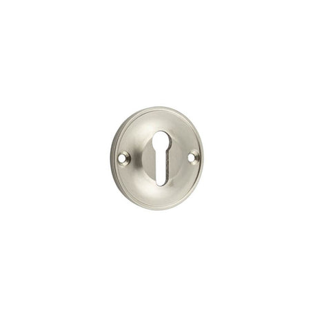 This is an image of Burlington - 40mm SN Std keyway escutcheon available to order from T.H Wiggans Architectural Ironmongery in Kendal, quick delivery and discounted prices.