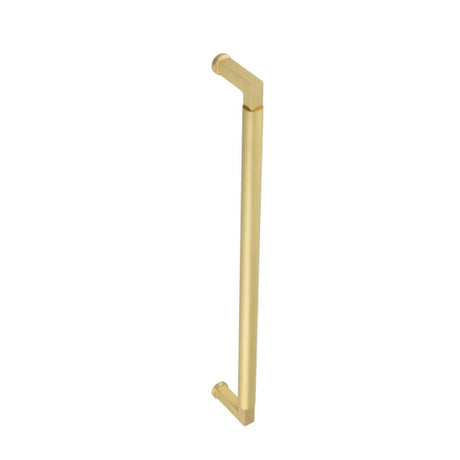This is an image of Burlington - Westminster 320x20mm pull - Satin Brass available to order from T.H Wiggans Architectural Ironmongery in Kendal, quick delivery and discounted prices.