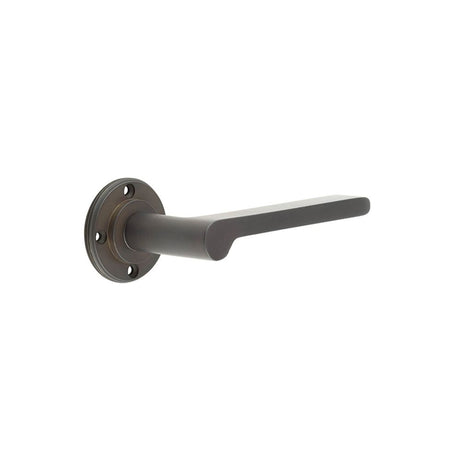 This is an image of Burlington - Fitzrovia Lever on Rose Door Handle - Roses Sold Separately available to order from T.H Wiggans Architectural Ironmongery in Kendal, quick delivery and discounted prices.