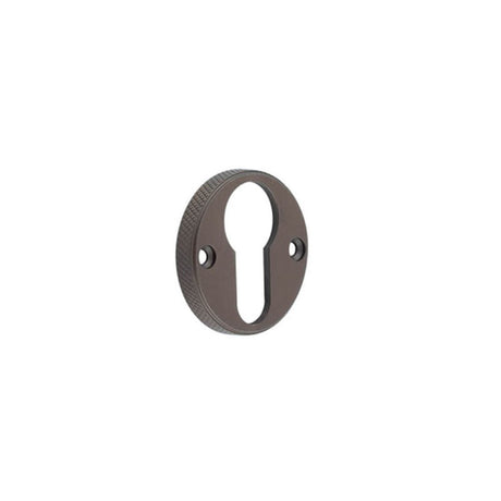 This is an image of Burlington - 40mm DB Westbourne euro escutcheon (face fix) available to order from T.H Wiggans Architectural Ironmongery in Kendal, quick delivery and discounted prices.