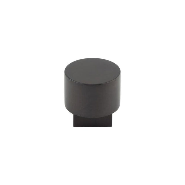 This is an image of a Burlington - Westminster Cupboard knob - Dark Bronze that is availble to order from T.H Wiggans Architectural Ironmongery in Kendal in Kendal.