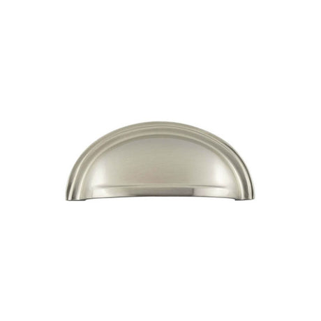 This is an image of a Burlington - 95x40mm SN Drawer Pull  that is availble to order from T.H Wiggans Architectural Ironmongery in Kendal in Kendal.