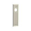 This is an image of Burlington - Latch Plate Choices available to order from T.H Wiggans Architectural Ironmongery in Kendal, quick delivery and discounted prices.