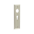 This is an image of Burlington - Euro Profile Lock Plate Choices available to order from T.H Wiggans Architectural Ironmongery in Kendal, quick delivery and discounted prices.