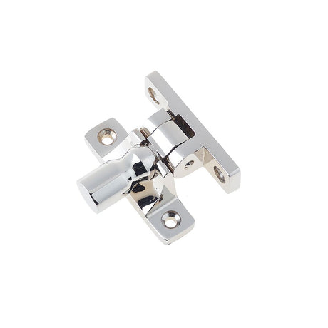This is an image of a Burlington - sash fastener - Polished Nickel that is availble to order from T.H Wiggans Architectural Ironmongery in Kendal in Kendal.