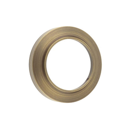 This is an image of Burlington - Chamfered rose for ESC - Antique Brass available to order from T.H Wiggans Architectural Ironmongery in Kendal, quick delivery and discounted prices.