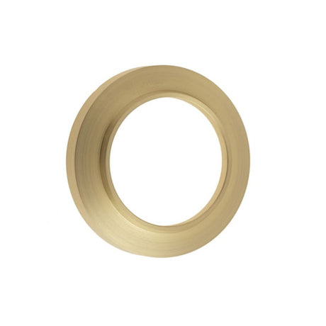 This is an image of Burlington - Chamfered rose for ESC - Satin Brass available to order from T.H Wiggans Architectural Ironmongery in Kendal, quick delivery and discounted prices.