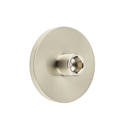 This is an image of Burlington - Plain door stop base - Satin Nickel available to order from T.H Wiggans Architectural Ironmongery in Kendal, quick delivery and discounted prices.