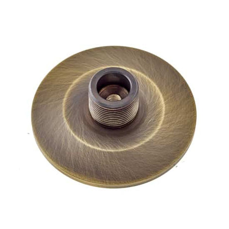 This is an image of Burlington - Chamfered door stop base - Antique Brass available to order from T.H Wiggans Architectural Ironmongery in Kendal, quick delivery and discounted prices.