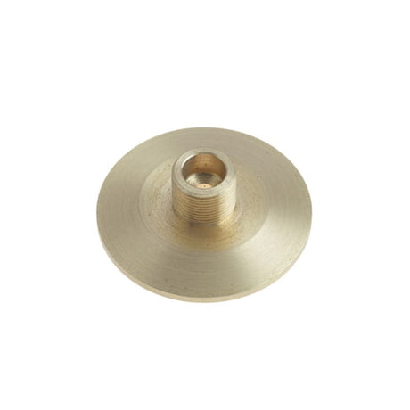 This is an image of Burlington - Chamfered door stop base - Satin Brass available to order from T.H Wiggans Architectural Ironmongery in Kendal, quick delivery and discounted prices.
