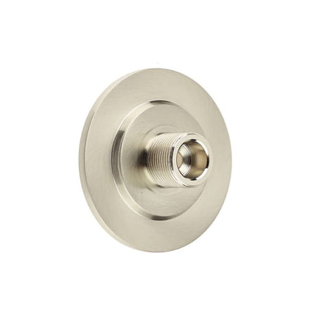 This is an image of Burlington - Stepped door stop base - Satin Nickel available to order from T.H Wiggans Architectural Ironmongery in Kendal, quick delivery and discounted prices.