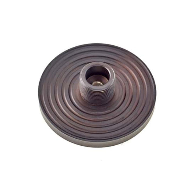 This is an image of Burlington - Reeded door stop base - Dark Bronze available to order from T.H Wiggans Architectural Ironmongery in Kendal, quick delivery and discounted prices.
