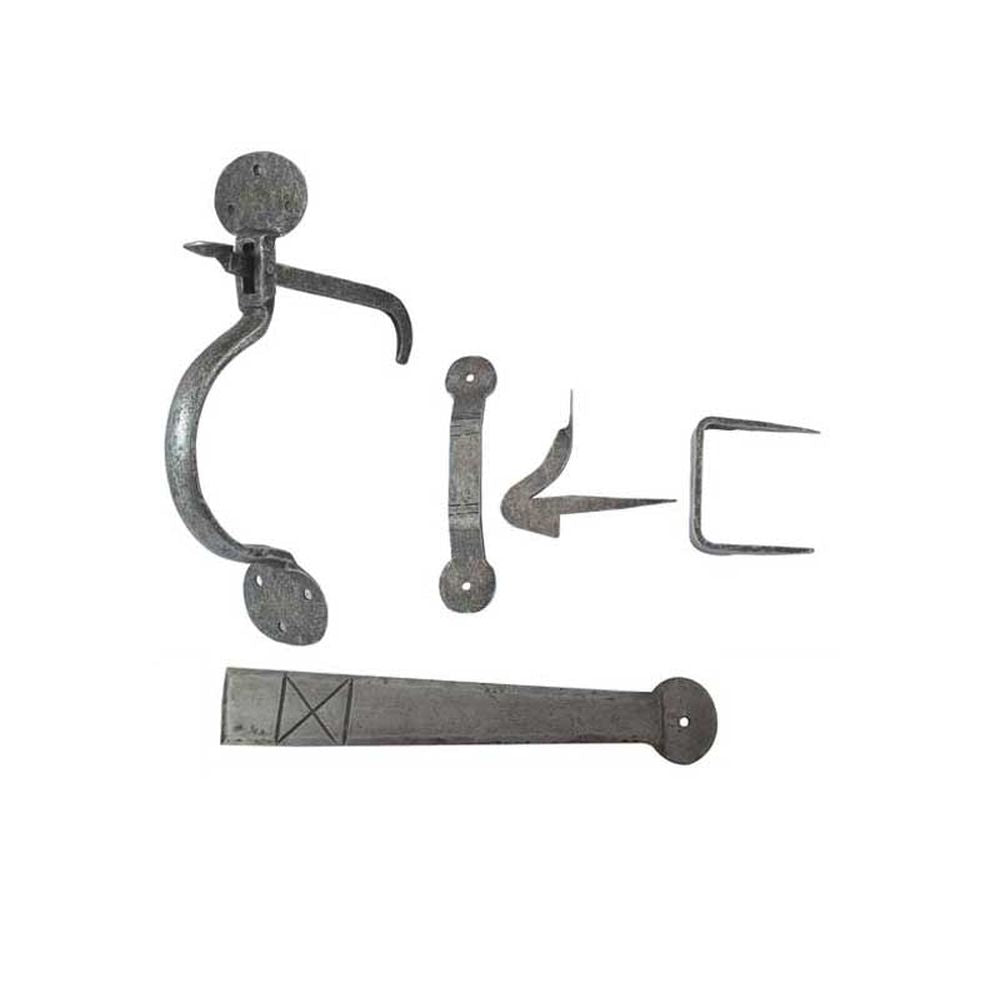 This is an image showing the Frelan - Thumb Latch - Pewter available to order from T.H. Wiggans Ironmongery in Kendal