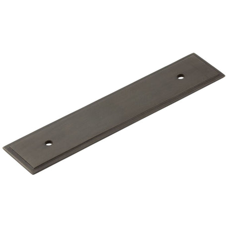 This is an image of a Hoxton - Rushton DB 140x30mm Back Plate for Pull Handle with 96mm Cts that is availble to order from T.H Wiggans Architectural Ironmongery in Kendal in Kendal.