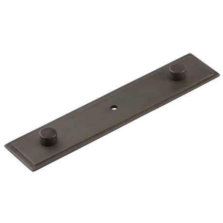 This is an image of a Hoxton - Rushton DB 140x30mm Back Plate With Concealed Screw Caps that is availble to order from T.H Wiggans Architectural Ironmongery in Kendal in Kendal.
