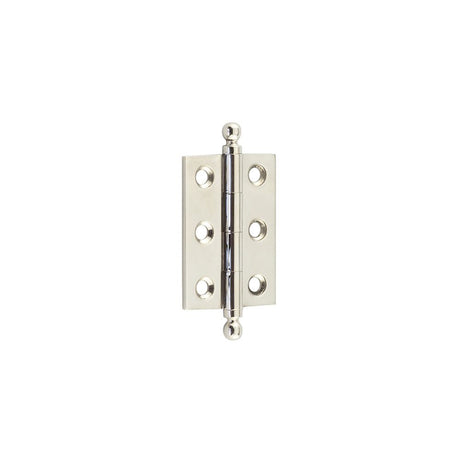 This is an image of a Hoxton - 50x35mm PN Final hinge  that is availble to order from T.H Wiggans Architectural Ironmongery in in Kendal.