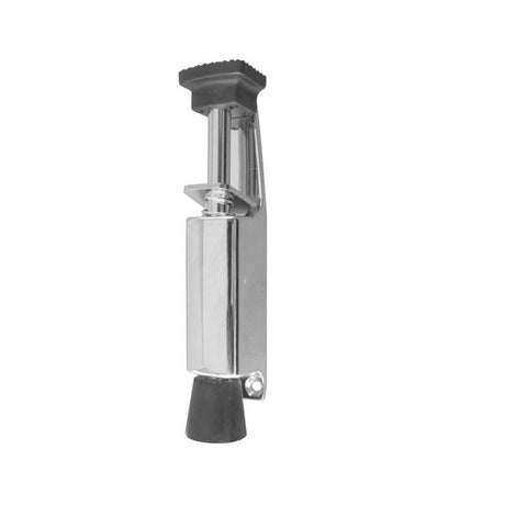 This is an image of Frelan - 180mm Foot Operated Door Holder - Polished Chrome available to order from T.H Wiggans Architectural Ironmongery in Kendal, quick delivery and discounted prices.