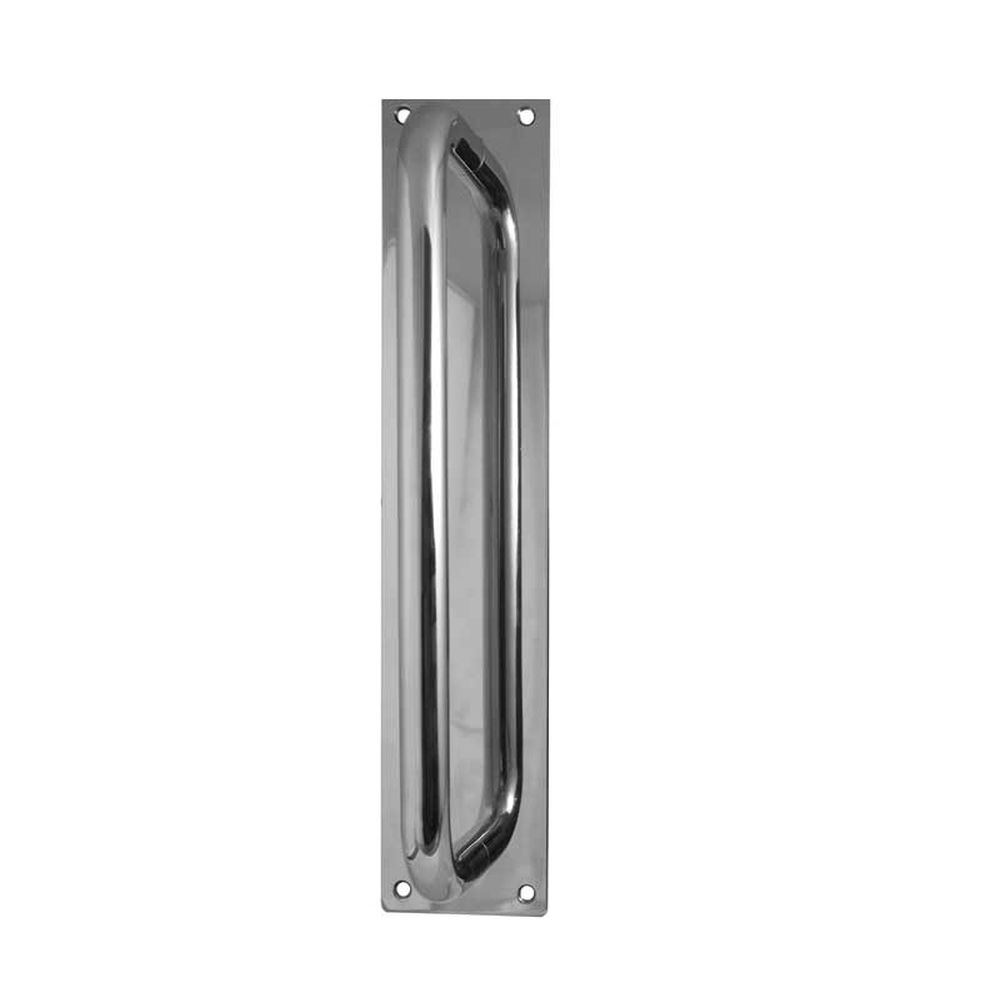 This is an image showing the Frelan - SAA 305mm Pull Handle on Plate available to order from T.H. Wiggans Ironmongery in Kendal