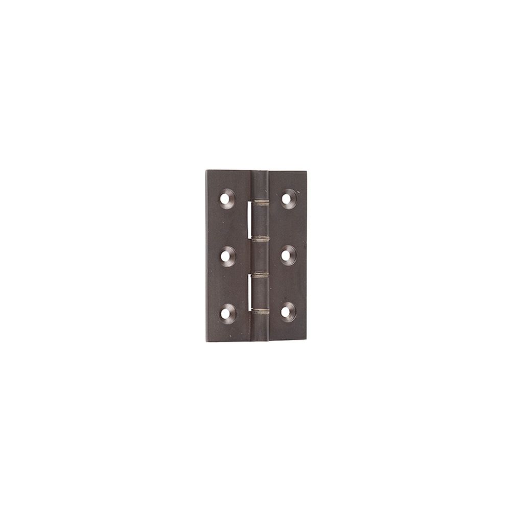 This is an image showing the Frelan - 76x50x2.5mm DB DPBW hinges available to order from T.H. Wiggans Ironmongery in Kendal