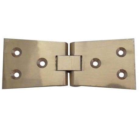 This is an image of a Frelan - Counter Flap Hinges - Polished Brass that is availble to order from T.H Wiggans Architectural Ironmongery in in Kendal.