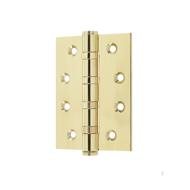 This is an image of a Frelan - 102x76x3mm PB B/B HINGE  that is availble to order from T.H Wiggans Architectural Ironmongery in in Kendal.