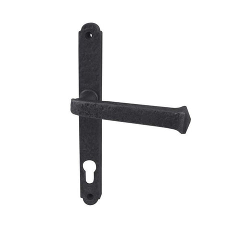 This is an image of Antique Black - 240x28mm PVCu Lockset available to order from T.H Wiggans Architectural Ironmongery in Kendal, quick delivery and discounted prices.