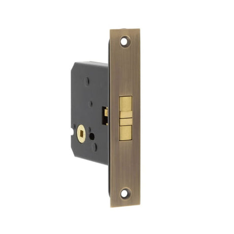 This is an image of a Frelan - AB Bathroom Sliding Door Lock that is availble to order from T.H Wiggans Architectural Ironmongery in Kendal.