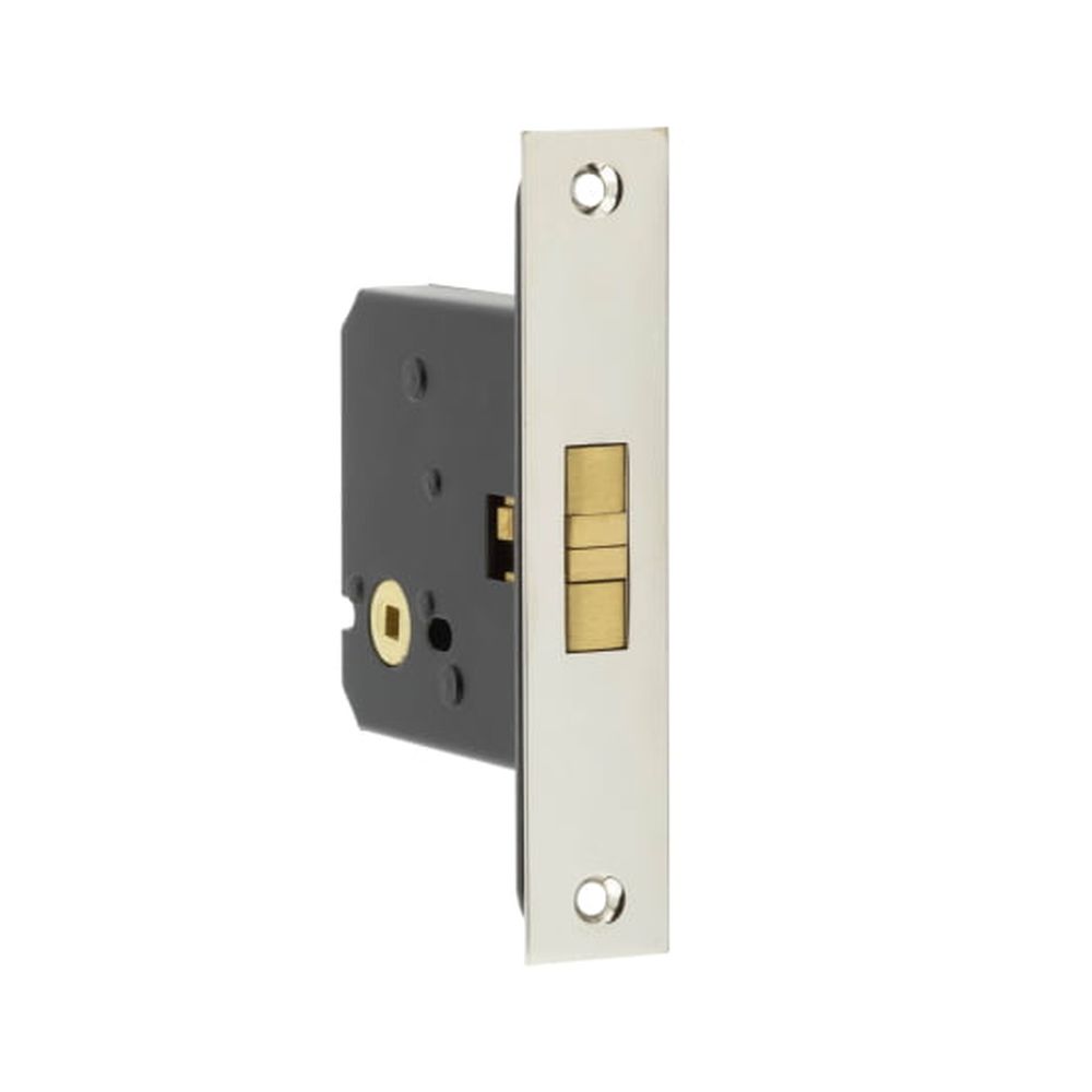 This is an image showing the Burlington - PC Bathroom sliding door lock available to order from T.H. Wiggans Ironmongery in Kendal