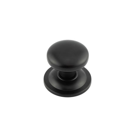 This is an image of Frelan - MB 70mm Dia. Centre door knob available to order from T.H Wiggans Architectural Ironmongery in Kendal, quick delivery and discounted prices.
