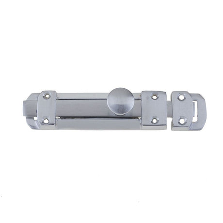 This is an image of a Frelan - 150mm SC contract door bolt that is availble to order from T.H Wiggans Architectural Ironmongery in Kendal in Kendal.
