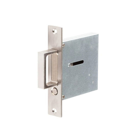 This is an image of Burlington - SSS Sliding Edge Flush Handle available to order from T.H Wiggans Architectural Ironmongery in Kendal, quick delivery and discounted prices.