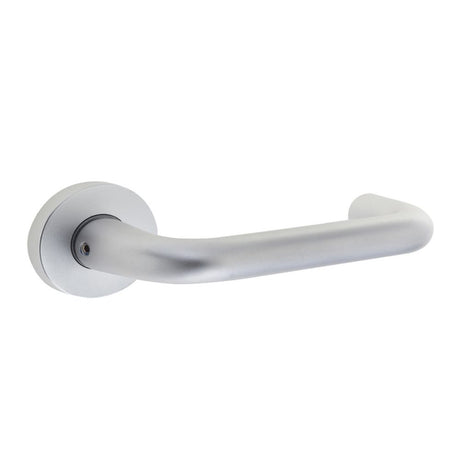 This is an image of Frelan - 19mm Round Bar Handle on Rose Satin Anodised Aluminium available to order from T.H Wiggans Architectural Ironmongery in Kendal, quick delivery and discounted prices.