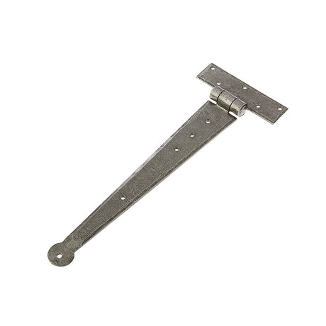 This is an image of a Frelan - Valley Forge 300mm Tee Hinges - Pewter that is availble to order from T.H Wiggans Architectural Ironmongery in in Kendal.